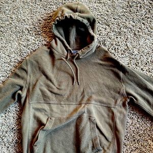 J. Crew army green hoodie